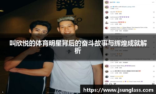 叫欣悦的体育明星背后的奋斗故事与辉煌成就解析